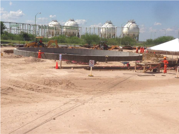 Montaje de precolados – CPG Burgos Reynosa